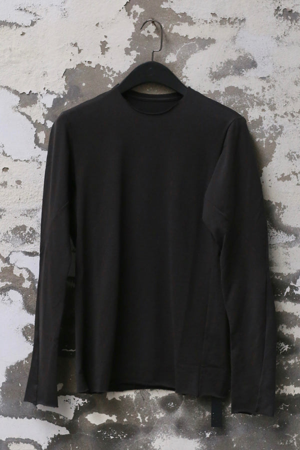 DEVOA 25 Spring/Summer Long Sleeve Round Neck Pullover Japan DVA-CSC-BLA3-STEEL GRAY